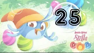 Angry Birds Stella POP!!! Level 25 walkthrough