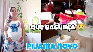 MINHA ROTINA GRÁVIDA | CHEGOU MEU PIJAMA