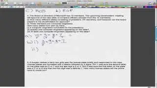 Discrete Math 1 - Tutorial 2 - Rule of Sum and Rule of Product Examples