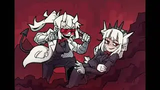 Loremaster (Azazel) Helltaker Fanart Compilation