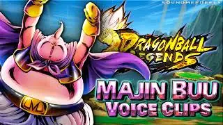 All Majin Buu Voice Clips • Dragon Ball Legends • Voice Lines (Josh Martin) - ENGLISH