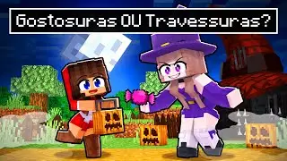 MIIKA pediu GOSTOSURAS ou TRAVESSURAS no HALLOWEEN no Minecraft ◂Miika▸