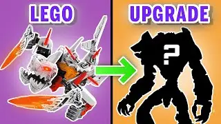 Using LEGO JAWBLADE's Parts To Build Bionicle MOCs