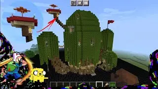 Pibby Glitch the attack of Apocalypse in Adventure Time || Minecraft PE
