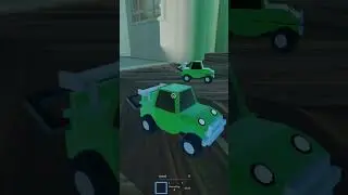 как летать на машине на карте фиксики в Roblox 