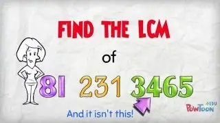 Find the LCM of 81, 231 & 3465 (3: Very big numbers? No problem!)