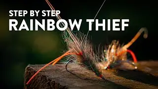 THE RAINBOW THIEF - Deadly trout shrimp pattern (STEP BY STEP FLY TYING)