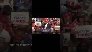 Трамп упал в лужу