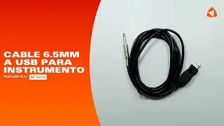 🎸💻 Presentación del Cable 6.5mm a USB para instrumento