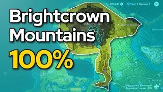 Brightcrown Mountains 100% exploration guide