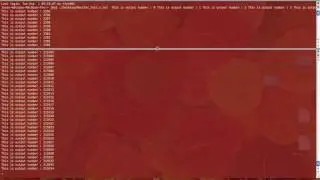 Split Pane Use - Snow Leopard Terminal
