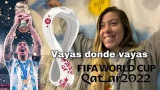 Mi reacción a “VAYAS DONDE VAYAS”🇦🇷 - AFA selección, FIFA WORLD CUP 2022.