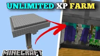 HOW TO MAKE MOB XP FARM IN MINECRAFT 1.20 || MINECRAFT POCKET EDITION BEDROCK EDITION JAVA EDITION |