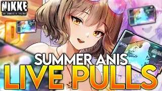 LIVE SUMMER ANIS PULLS + LIVE TESTING IF WE PULL HER!!! Goddess Of Victory: Nikke | LIVE NOW