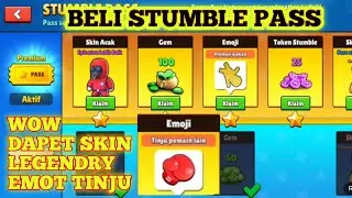 BELI STUMBLE PASS BANYAK DAPET SKIN+EMOT TINJU - STUMBLE INDONESIA
