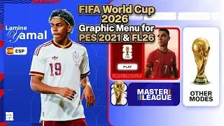 World Cup 2026 Official Menu Mod | WE ARE 26 Aesthetic
