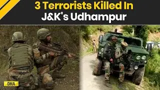 J&K: At Least 3 Terrorists Killed After An Encounter Broke Out Between Security Forces & Terrorists