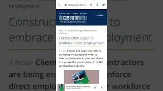 Construction urged to embrace direct employment