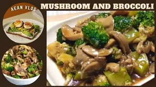 HOW TO COOK SIMPLE (BROCCOLI AND MUSHROOM RECIPE)