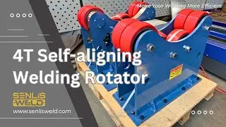 4T Pipe Rotator Demo | Self-aligning Welding Equipment