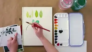 Mastering Basic Leaf Techniques in Watercolor: For Beginners