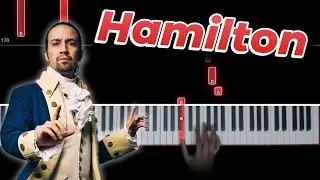 Hamilton - Alexander Hamilton Piano Tutorial 🎹