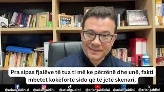 Arian Galdini: Mesazhi im i dytë për Sali Berishën.