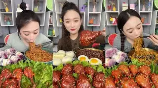 Spicy Noodles Eating Mukbang 
