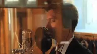 Kevin Ahart with Elliot Scheiner at Air Studios, London
