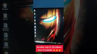 Another way to shutdown your PC 🖥️ #shorts #ytshorts #shortsvideo