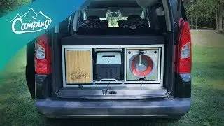 Camping vestavba Citroen Berlingo