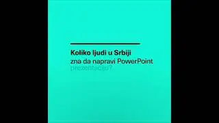 #NisteJedini | Rezultati ISTRAŽIVANJA O MEDIJSKOJ PISMENOSTI građana SRBIJE | POWERPOINT