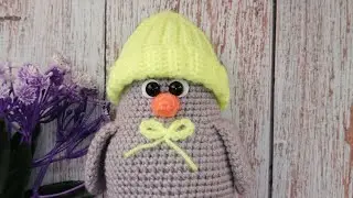 вязаный Пингвинчик крючком, самая любимая игрушка. Новости Вязальные.