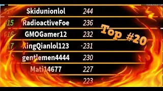 244 KILLSTREAK IN ANIME WEAPONS TEST [#14 LEADERBOARD]