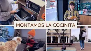EL DE CUANDO MONTAMOS LA COCINA PARA MÍA || VLOG 4
