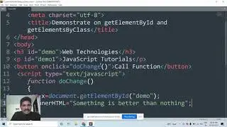 Selecting HTML Elements using JavaScript DOM