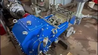 Насос НВД 160 в работе