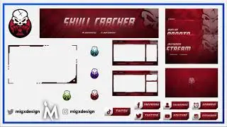 Diseño de Stream para RaptorGamer / Skull Cracker