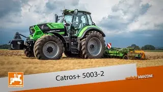 Catros+ 5003-2  & & Deutz-Fahr 6215 | AMAZONE