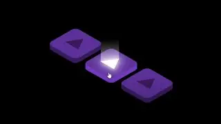 Illuminated Play Buttons with HTML & CSS