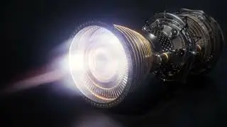 Jet Engine Thrust | Made In Blender