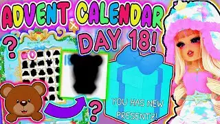 ADVENT CALENDAR DAY 18! SET GIVEAWAYS, PAGEANTS & FUN GLITTERFROST ROBLOX Royale High Campus 3