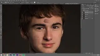 How to remove shiny skin in photoshop