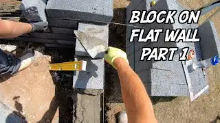Block on flat wall part 1