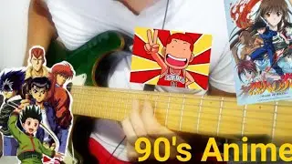 The best 90's anime opening song! (Guitar Cover) Medley