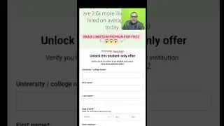 How to get linkedin premium for free? 