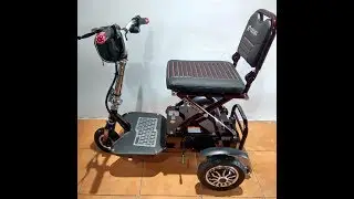 Antelope Uno - Kursi Roda Listrik Lipat 3 Roda - 48V 350W