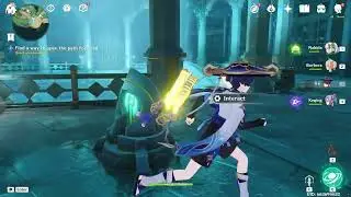 Genshin Impact: Find a way to open the path forward, Aqueous Tidemarks
