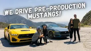 James and I Rip 2024 Ford Mustangs! LZ, James, and I Parade the FD Cars on The Streets of Long Beach