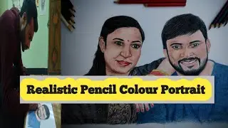 How to draw a stunning colour portrait with pencils